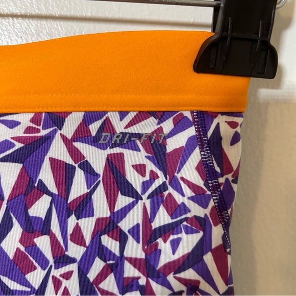 Nike Pro Dri Fit geometric multicolor biker shorts - Picture 5 of 8